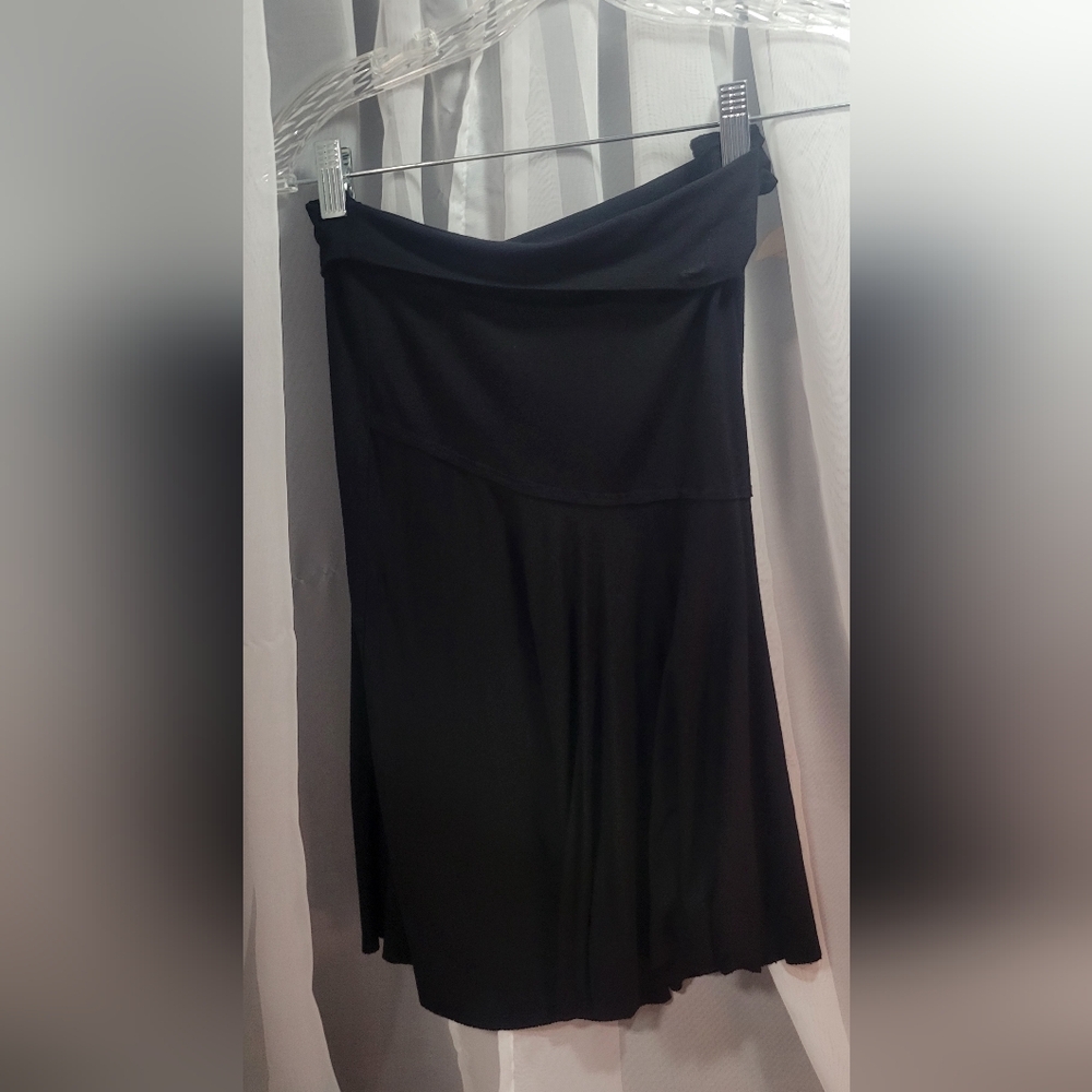 Chic Black A-Line Women's Skirt